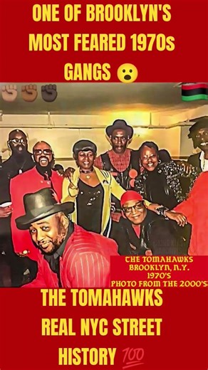 BROOKLYN LEGENDS: The Tomahawks East NY’s Biggest 1970s Street Gang STILL Standing 💯 #thetomahawks