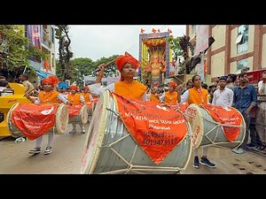 Khairatabad Ganesh 2025 | Maharashtra Puneri Dhol Tasha Performance at Khairatabad Bada Ganesh