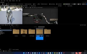 UE5 Linked Anim Graph和Animation layer interface