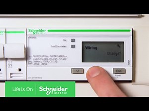 Configurazione del Contatore di Energia Trifase iEM3455 | Schneider Electric Italia