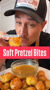 Easy homemade pretzel bites!! #softpretzel #softpretzels #pretzels #pretzelbites #recipe #cooking #snack #snacks | MarcoThePizzaMan