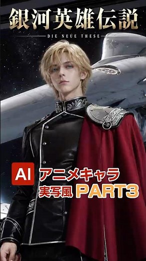 Part3「銀河英雄伝説 Die Neue These AI 実写風アニメキャラ」！Legend of the Galactic Heroes: Die Neue These