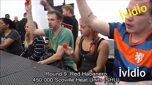 Pepper eating contest