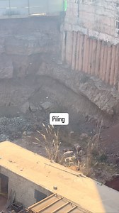 168K views · 4.3K reactions | Piling is a foundation technique in which long, slender structural elements called piles are driven or cast deep into the ground to transfer the load of a structure to stronger soil or rock layers. #construction #piling | CivilEngineer | Facebook