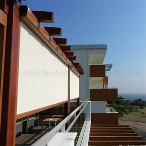 [Hot Item] Zip Track Hurricane Roller Blinds Clear PVC Cafe Blinds for Windows or Patio or with Pergola
