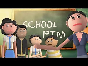 PTM Comedy | Hilarious Comedy Cartoon Story | Goofy Works Animated Video