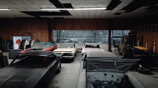 I found a legendary car collection… 110 cars hidden