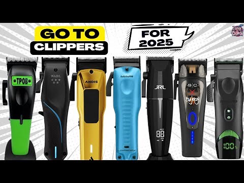 Best Clippers for Barbers in 2025 | My Current Favorites