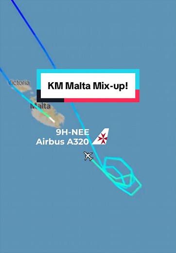 KM Malta Mix-up! (Airbus A320neo Returns to Land After Crewing Issue) Follow for more! 👤 Map via planefinder 🗺️ Commentary by Pete the Irish Pilot 🎙️ #news #malta #airbus #foryou #fyp