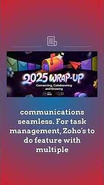 Connecting, collaborating, and growing: Zoho Mail 2025 wrap-up