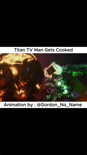 Titan TV Man Gets Cooked #shorts