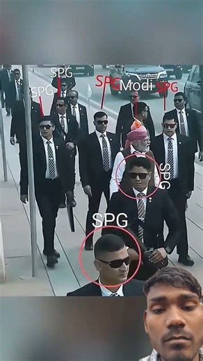 मोदीजी के एसपीजी कमांडो ने नाइजीरिया के कमांडो को दिया नजरअंदाज| modiji's spg commando #shortvideo