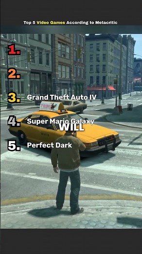 Top 5 Best Video Games of All Time According to Metacritic #top5 #ranking #viral #shorts #fyp