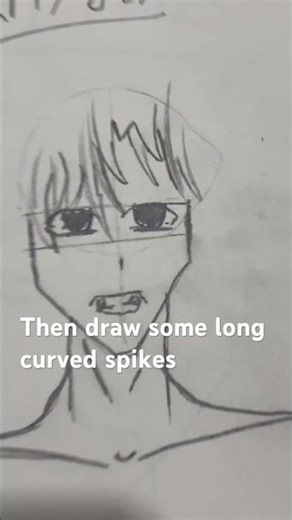 How to draw an anime hair