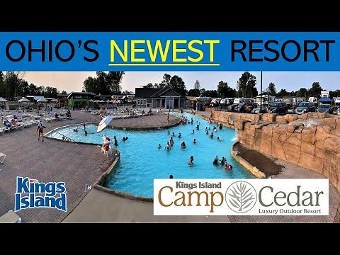 Kings Island Camp Cedar Luxury Outdoor Resort | Tour & Review | Glamping