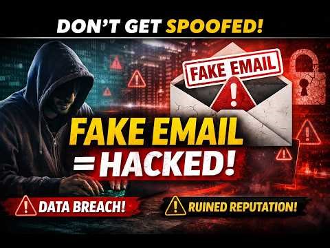 Email Spoofing Explained | How Hackers Fake Emails & Steal Your Data