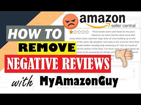 How to Remove Negative Product Reviews on Amazon