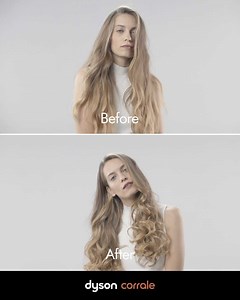 3.5K views · 16 reactions | Master curling your hair with the Dyson Corrale™ straightener. Watch the step by step guide to create voluminous, bouncy curls that move freely. | Dyson | Facebook