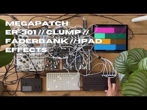 Megapatch: Using an iPad and Faderbank to modulate Eurorack