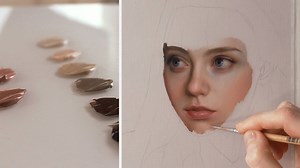 33K views · 1.8K reactions | Oil Painting Time-Lapse | Oil on paper, 8 x 6 inches Music by Ikson: https://soundcloud.com/ikson | Daria Callie | Facebook