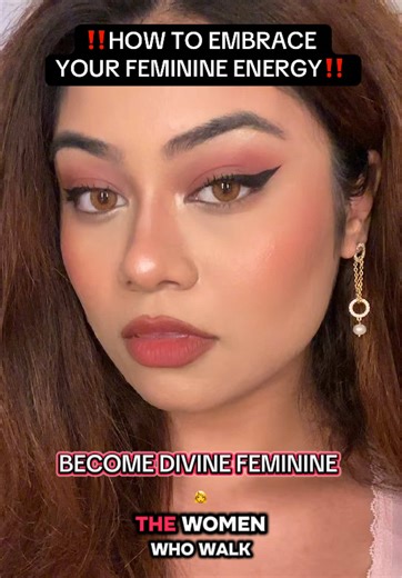 ‼️HOW TO EMBRACE YOUR FEMININE ENERGY‼️ #creatorsearchinsights #feminineenergy #divinefeminine #creativeexpression #feminity