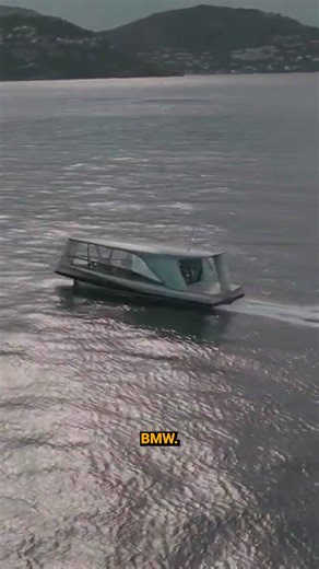 Meet the icon: Futuristic electric hydrofoil boat powered by BMW innovation