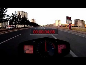 Suzuki GSR600 0-100 Acceleration