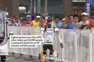 Robot Finishes Half Marathon Faster Than Human World Record