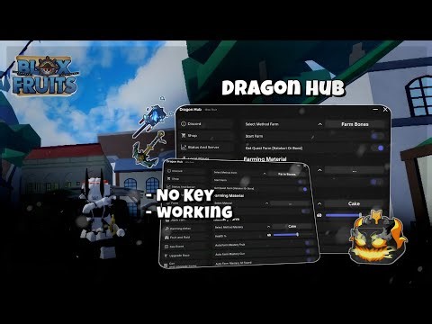 [ BEST ] Blox Fruit Script Dragon Hub - No Key // Auto Farm // Sea Event // Race V4 // and more!!