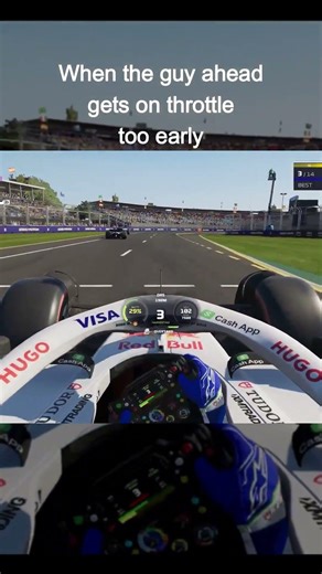 F1 25 Early on throttle #gameplay #f1 #shorts #subscribe