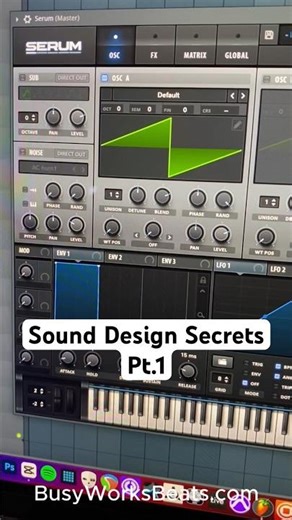 Serum Sound Design Secrets Pt.1