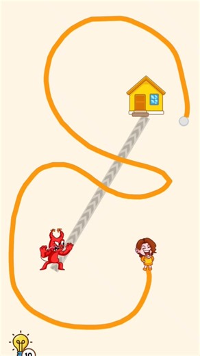 Level1️⃣7️⃣Awesome Crazy Draw Rush Home Puzzle Gameplay🧩🏡🧩🏡#entertainment #games #shorts #highlights