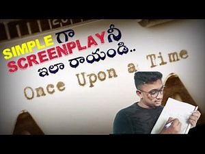 How to write movie script in telugu | Screenplay| writing tips | telugu | Cinema prapancham