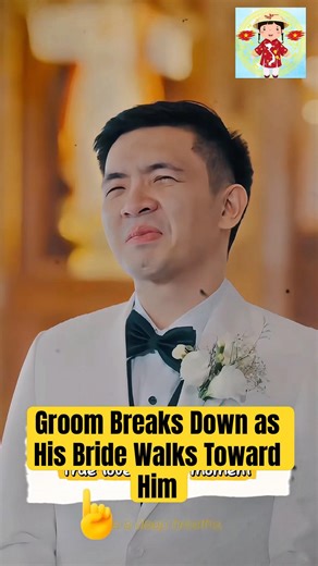 Groom Breaks Down as His Bride Walks Toward Him