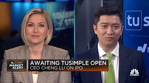TuSimple CEO on its IPO debut, future of autonomous trucks