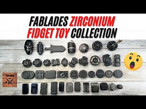 INSANE Zirc Fidget Toy Collection. Fablades Full Review