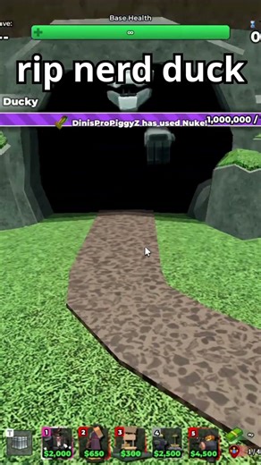 rip nerd duck #roblox #tds #towerdefensesimulator