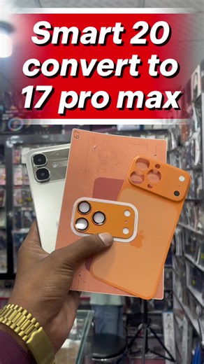 Smart 20 convert to 17 pro max 🗣️#foryou #viral?videotiktok😇😇 #fyp #creatorsearchinsights #smallbusinessownerlife @ahtasamfalak @♔ RDX_BADSHAH ♔ @Ŕ3H4N GüjJ4Ŕ) 👿 @muzamil @عبد الرحمن✨ @noorimobiletraders @Sahil Khan