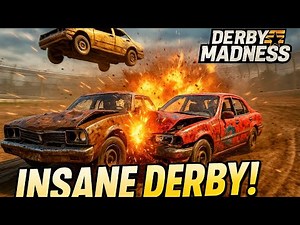 Derby Madness Gameplay 💥 Epic Car Crashes & Explosions | Demolition Derby 2025