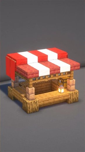 Minecraft Market Stall Build!