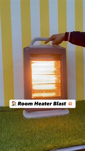 Naman Deshmukh on Instagram: "🔥 Room Heater Safety 💀 Many of us grew up using this heater at home. It keeps you warm — but only when used the right way. Simple heater safety tips everyone should follow: • Keep the heater at a safe distance from beds, blankets, and curtains • Never use it in a completely closed room — ventilation matters • Avoid cheap extension boards; use heavy-duty sockets only • Switch it off before sleeping • Keep children and pets away from direct heat Staying warm is impo