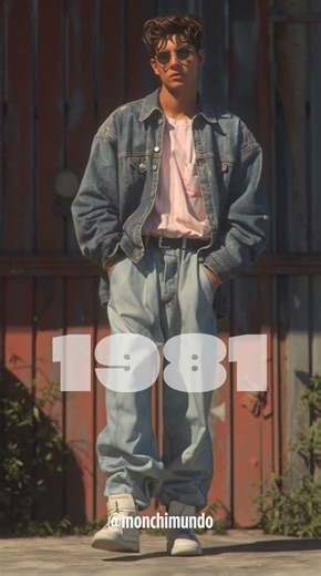 Born in 1981? This is what people wore