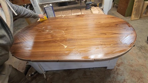 Our dinning room table almost done. | Buddy Green