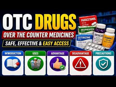 OTC Medicines Explained | Over The Counter Drugs Uses, Safety & Examples | Carewell Tips