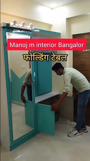 Bangalore#interiordesign #home #bengaluru #modular # dressing unit# wardrobe