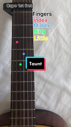 Learn Guitar Chords: Taunt by Lovejoy Tutorial with Emmaelayne Cover