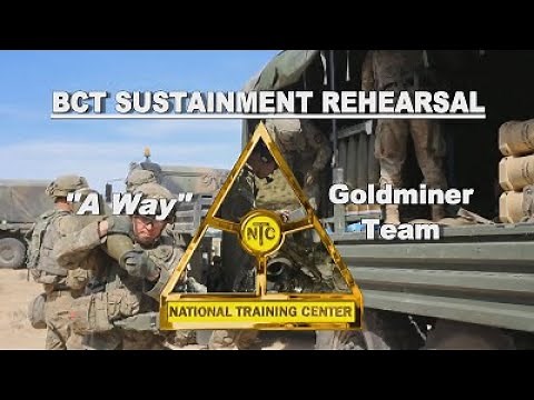 BCT Sustainment Rehearsal "A Way"