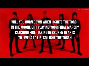 Black Veil Brides - Torch (Lyrics)