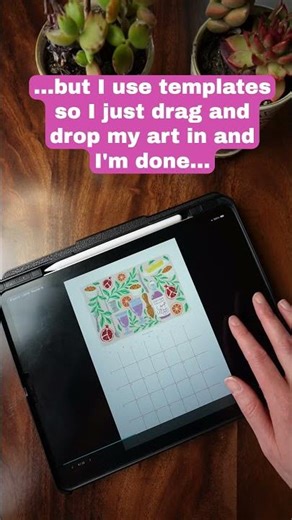 ⚡📆 How I Make Calendars So Fast Templates! #ipadart