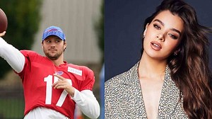 Josh Allen's new girlfriend Hailee Steinfeld WORRIED about the Bills QB not getting used to the 'attention' they get when spotted outdoors